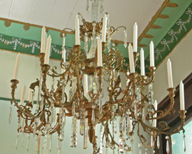Crystal chandelier